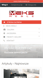 Mobile Screenshot of meksmeble.pl